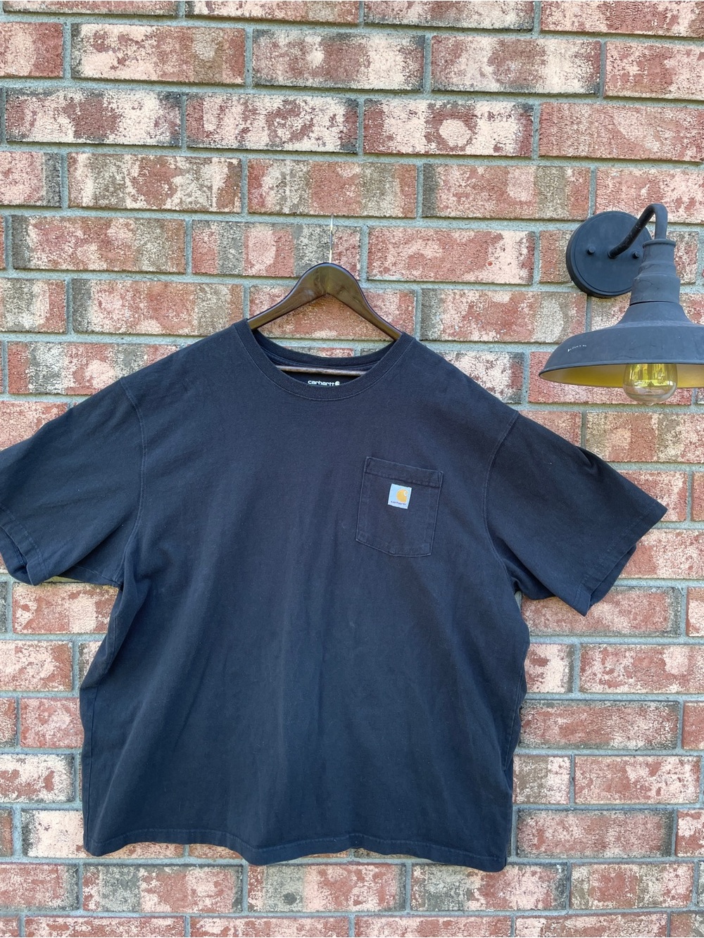 Carhartt Men’s Black Pocket T-Shirt 2xl